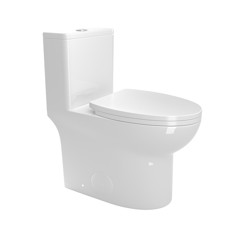 BOTHWA  T038-WT Elongated Comfort Height Floor Mounted One-Piece Toilet