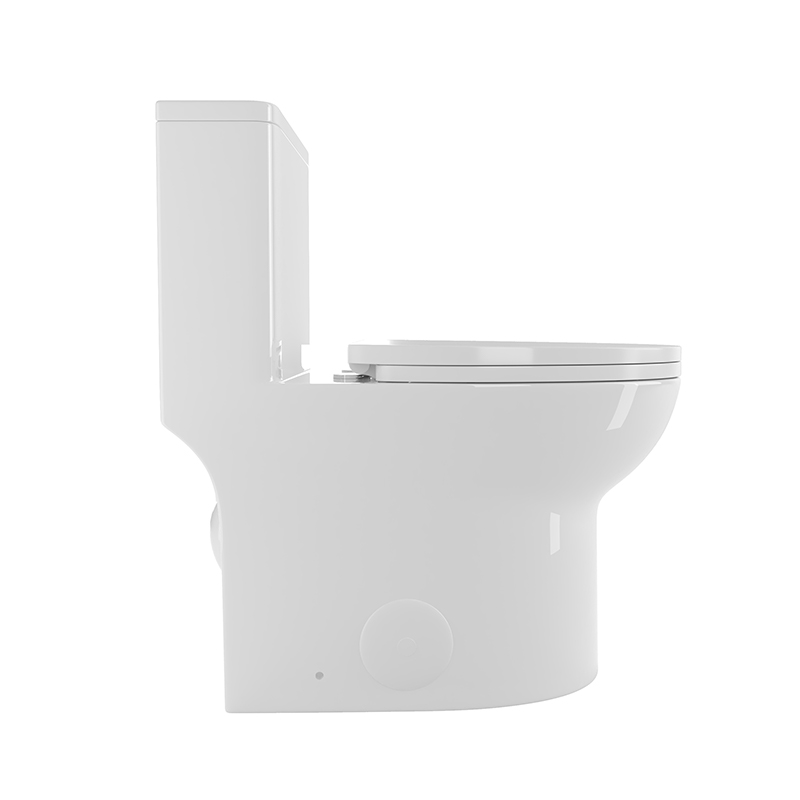 BOTHWA  T038-WT Elongated Comfort Height Floor Mounted One-Piece Toilet