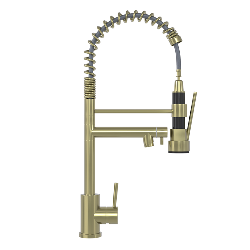 KF-YQ605BG Single Handle Pulldown Kichken Faucet