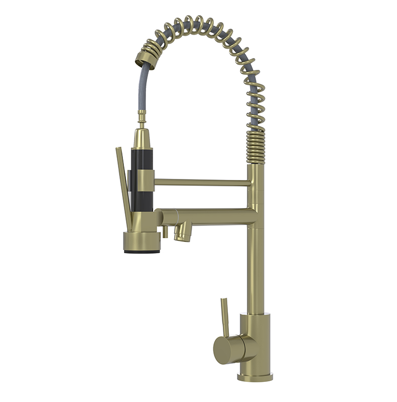 KF-YQ605BG Single Handle Pulldown Kichken Faucet