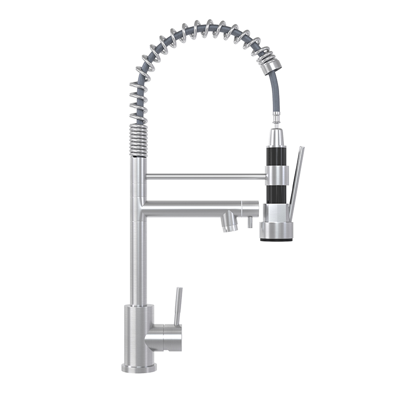 KF-YQ605CH Single Handle Pulldown Kichken Faucet