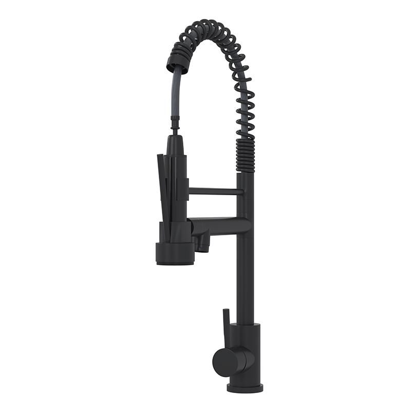 KF-YQ605MB Single Handle Pulldown Kichken Faucet