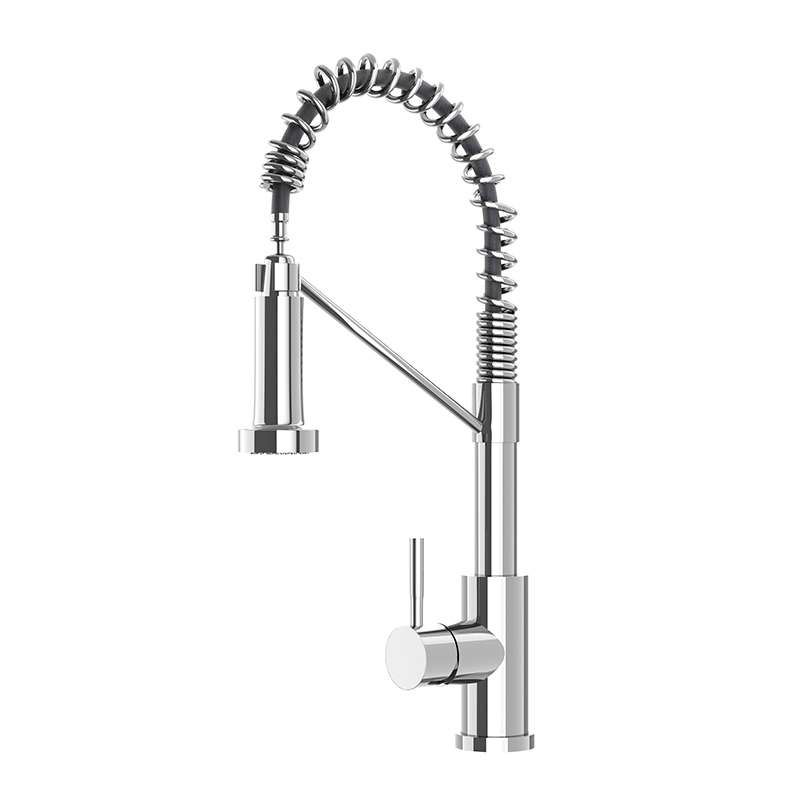 KF-YQ603CH Single Handle Pulldown Kichken Faucet