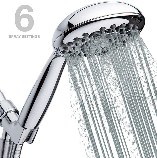 SH-SY5135CH BOTHWA 6 Functions Shower Head with Hand Shower